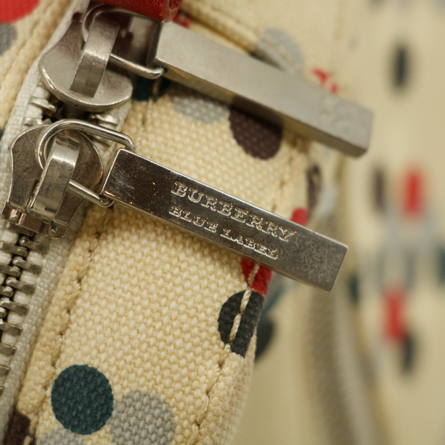 Burberry Canvas Polka Dot Beige Mini Camera Shoulder Bag #3660