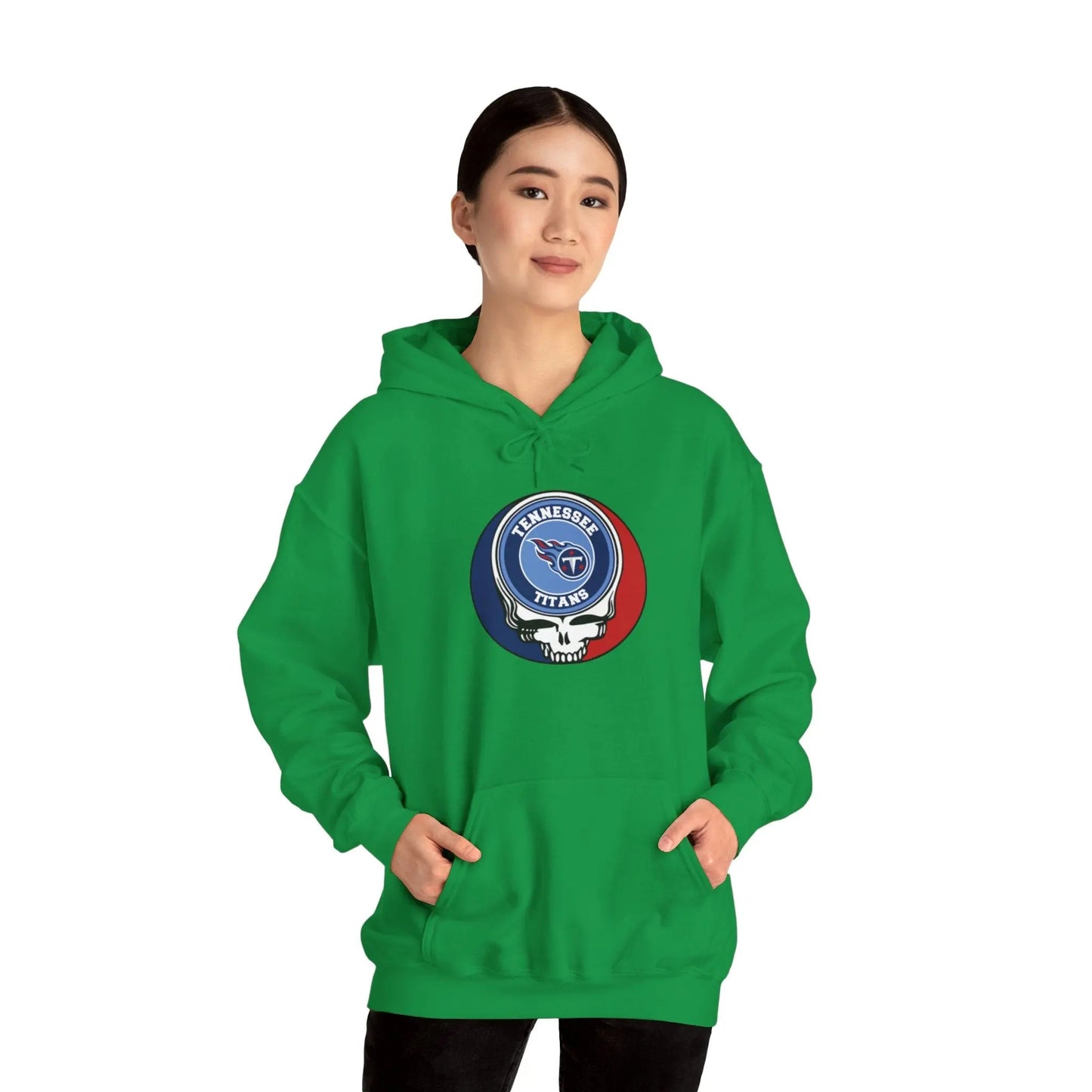 Tennessee Titans Grateful Dead Hooded Sweatshirt The Gridiron Collection