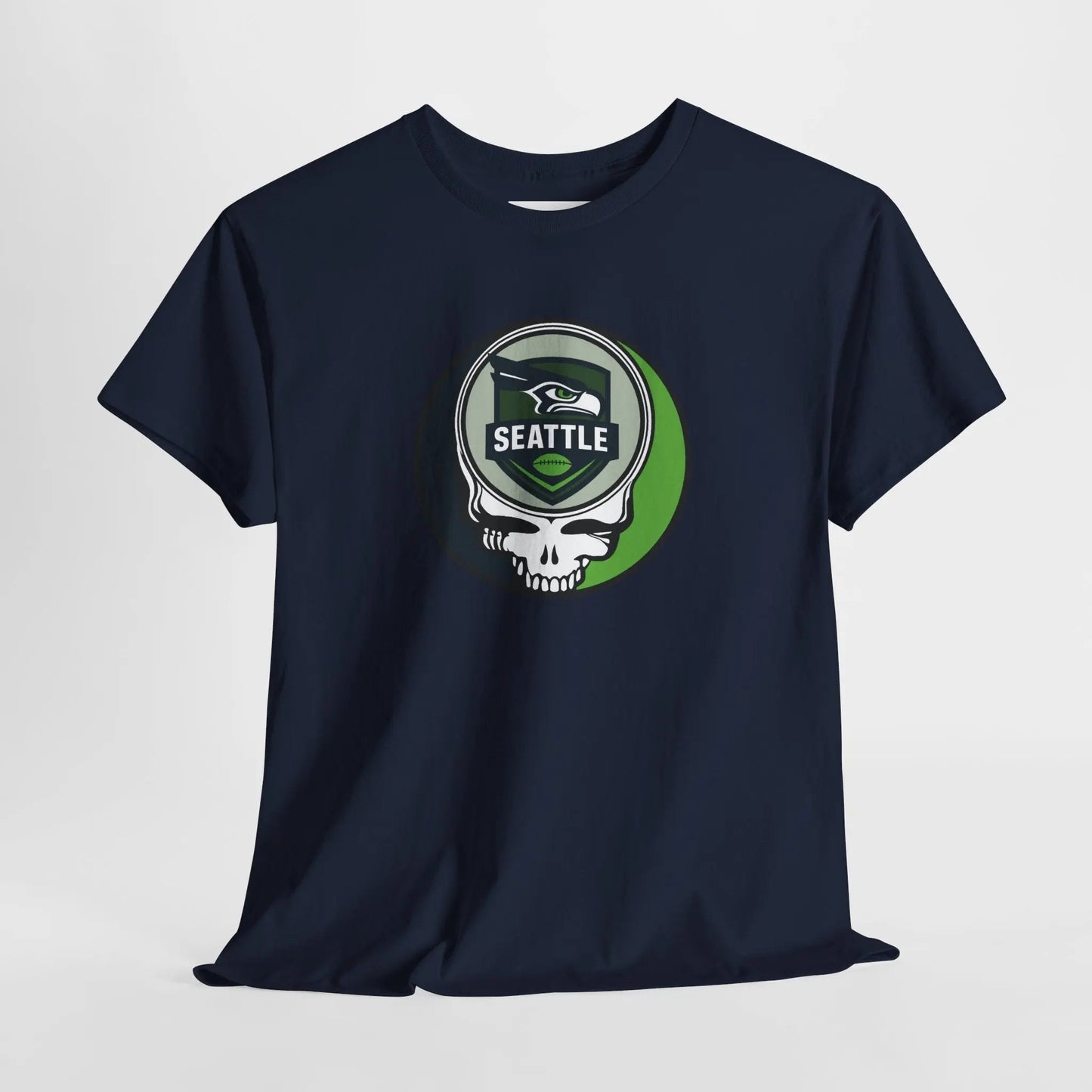 Seattle Seahawks Grateful Dead Steal Your Face T-Shirt NFL The Gridiron Collection