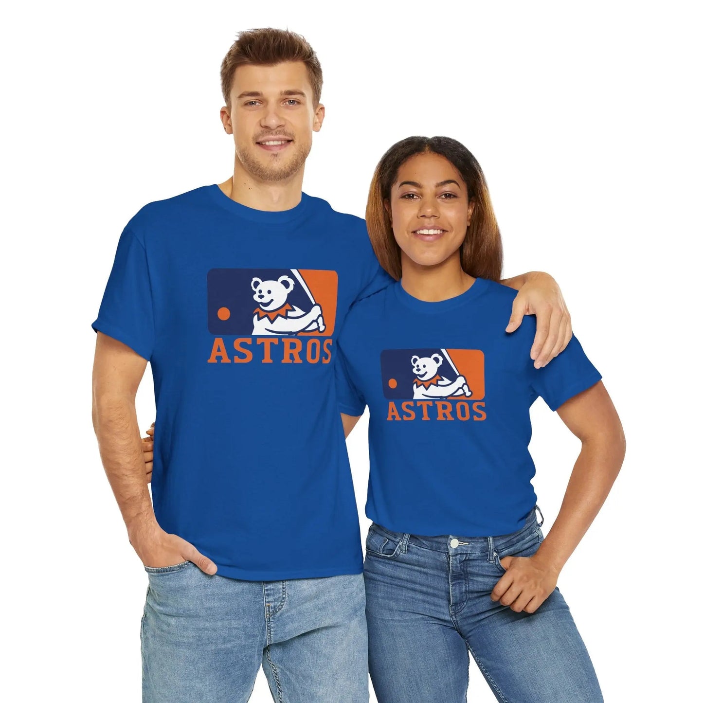 Houston Astros Baseball MLB Logo T-Shirt The Ballpark Collection MLB