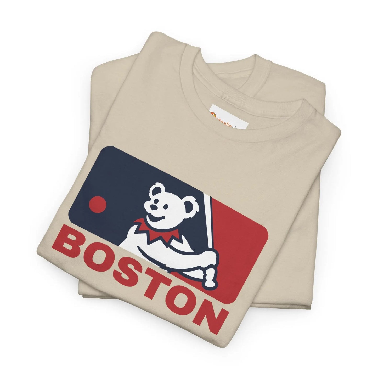 MLB Logo Red Sox Baseball Edition T-Shirt The Ballpark Collection