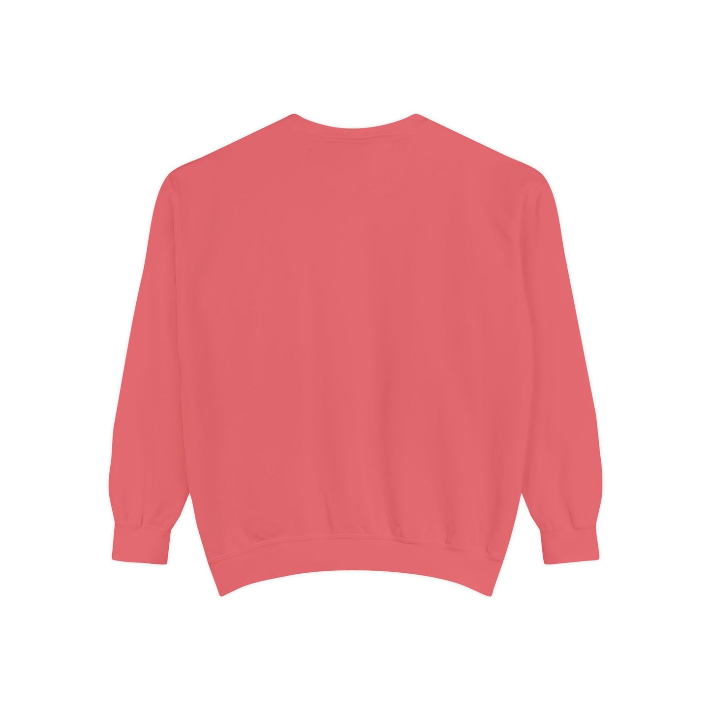 Unisex Garment-Dyed Sweatshirt - Chill Vibes with STRAWBERIFY Text