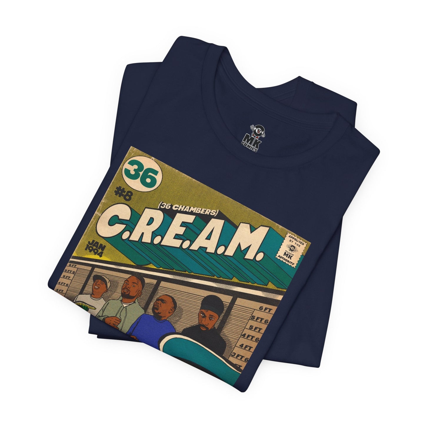 Unisex Jersey Short Sleeve Tee C.R.E.A.M
