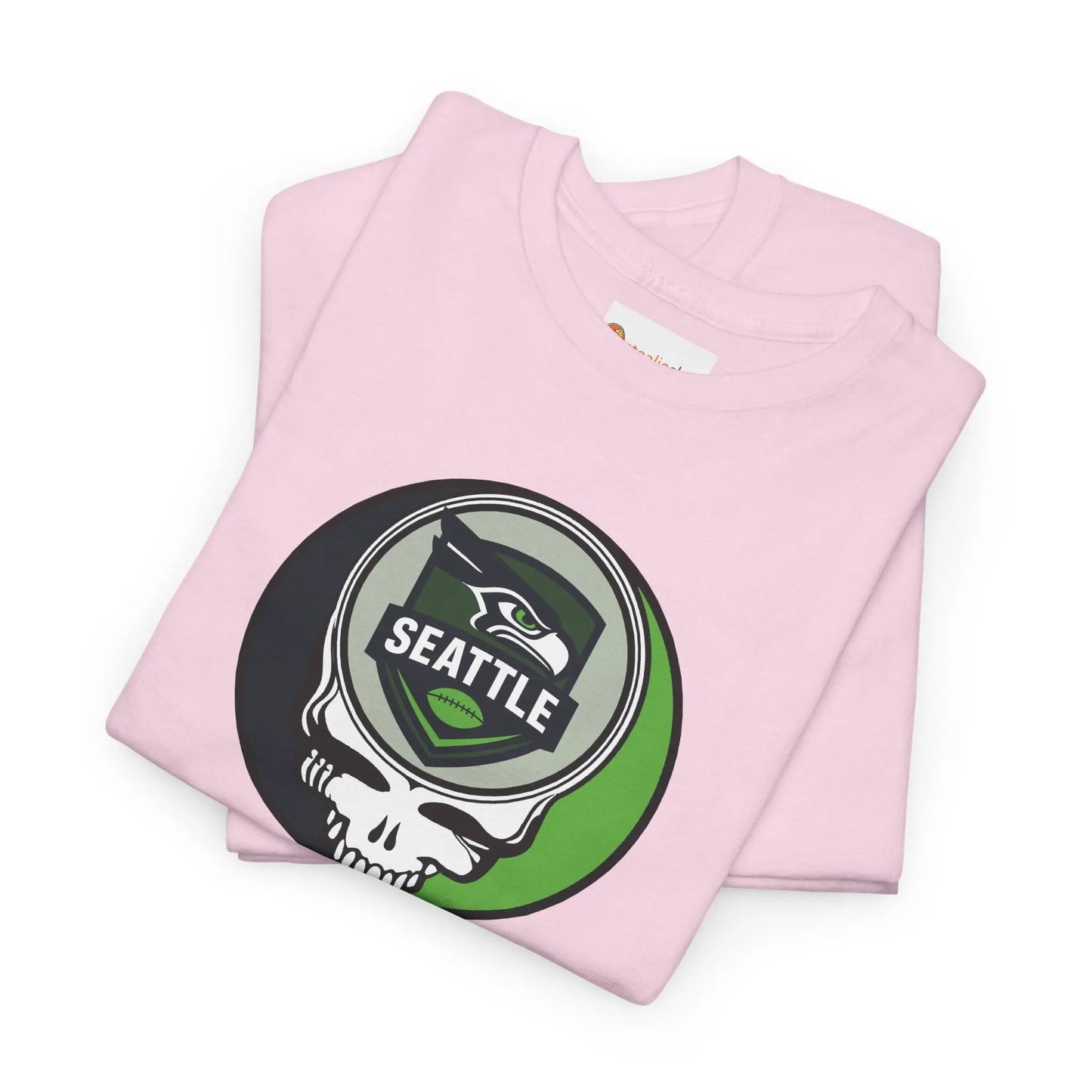 Seattle Seahawks Grateful Dead Steal Your Face T-Shirt NFL The Gridiron Collection