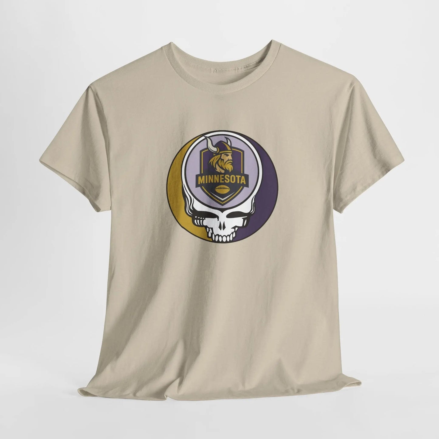 Minnesota Vikings Stealie Cotton Unisex Grateful Dead Tee The Gridiron Collection