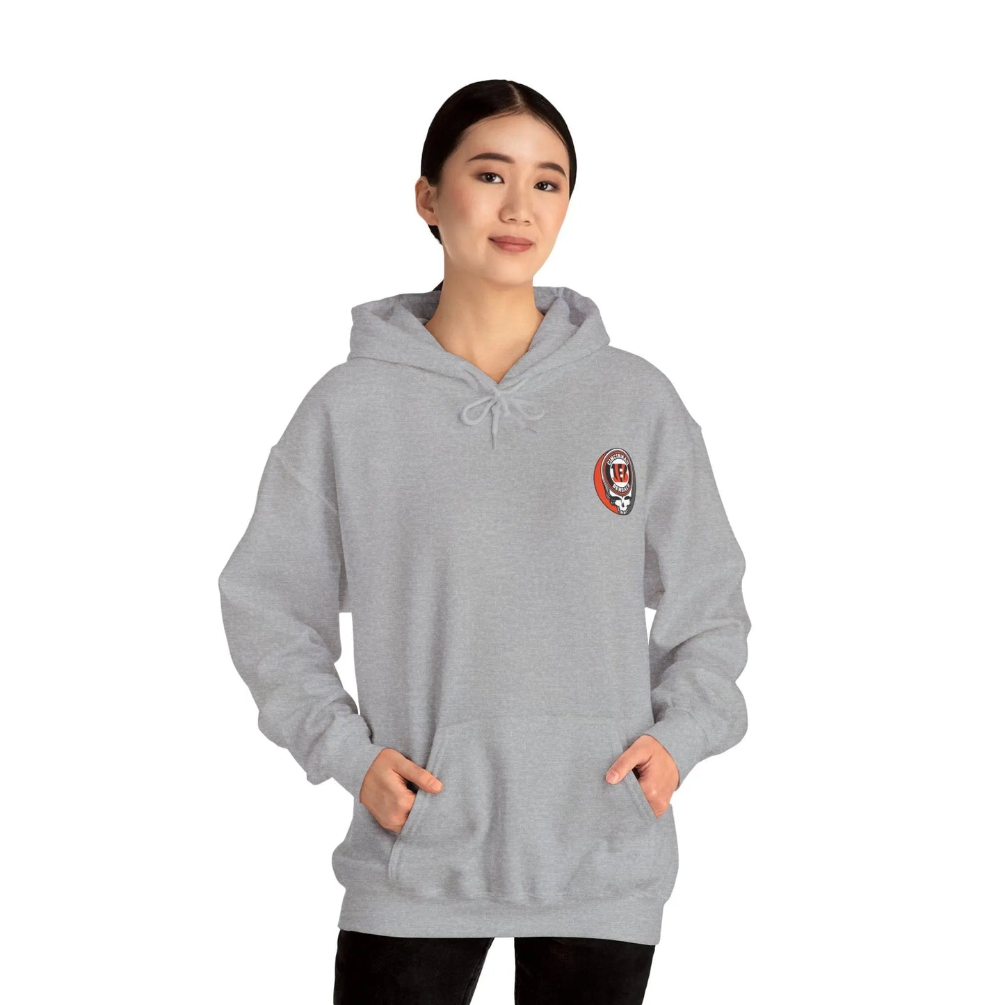 Cincinnati Bengals Dancing Bear Unisex Hoodie Two-Sided The Gridiron Collection