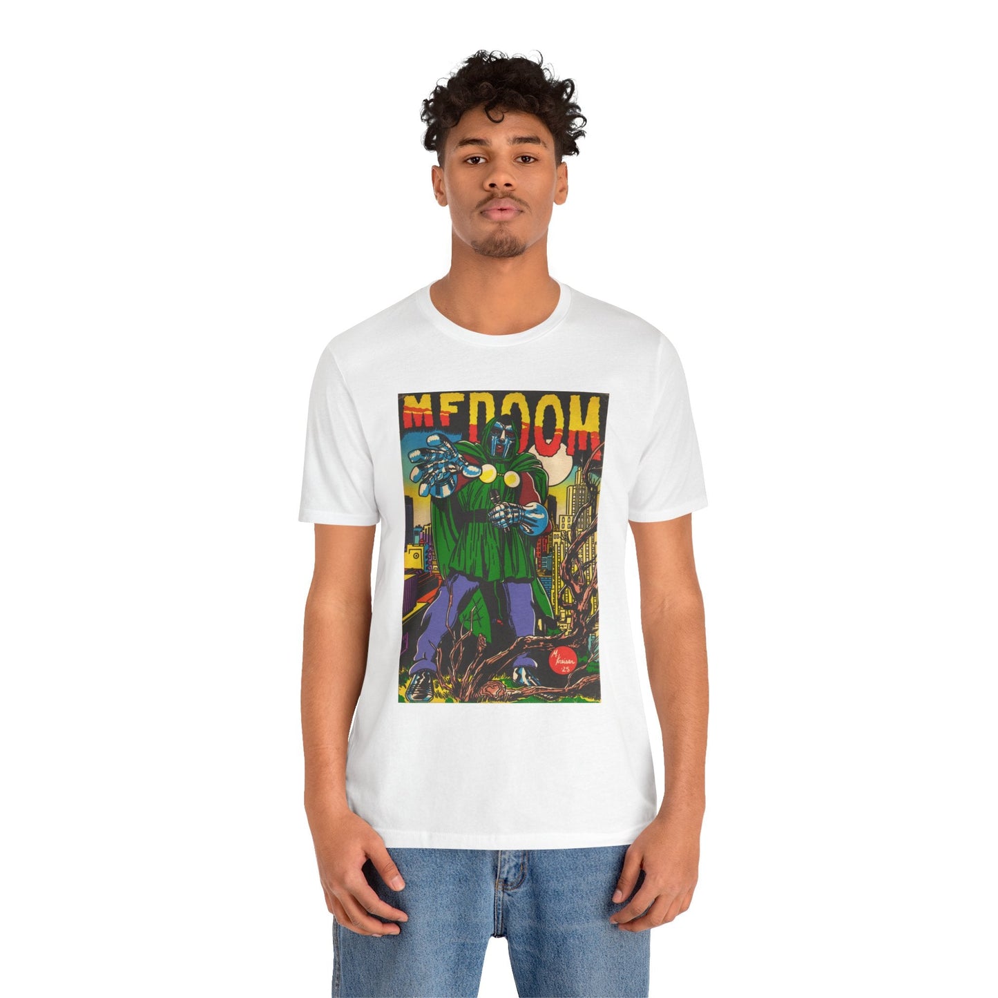 DOOM Comic Book Art Unisex Jersey T-Shirt