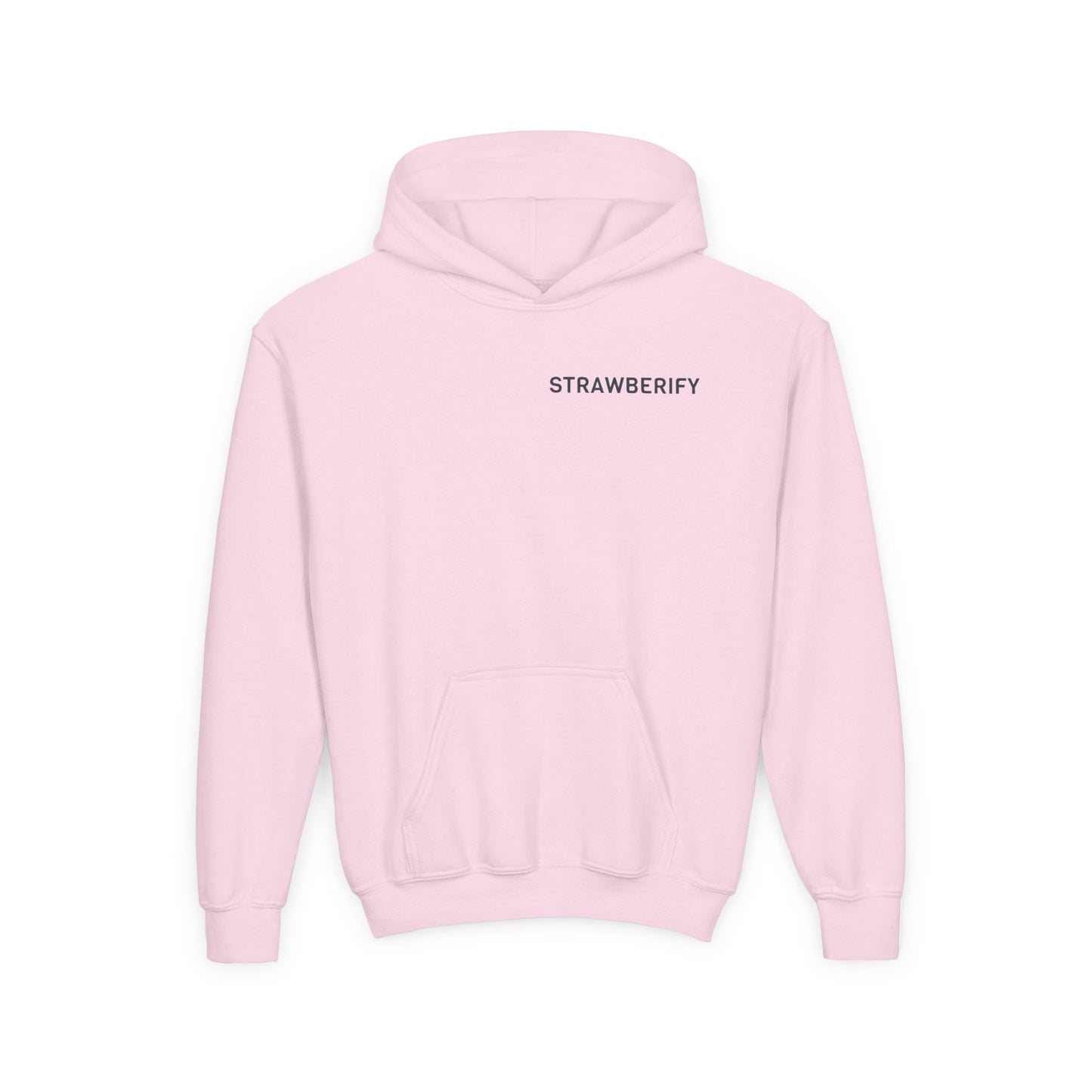 Strawberify Youth Hooded Sweatshirt – Cozy & Trendy