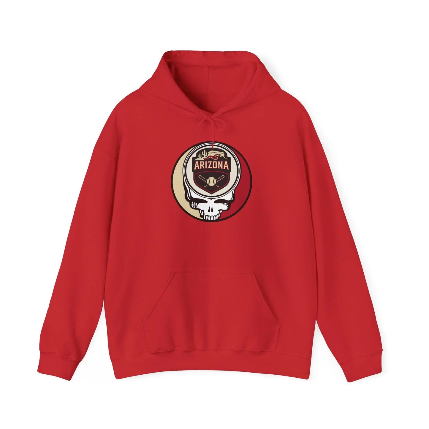 Grateful Dead Unisex Heavy Blend Hooded Sweatshirt Arizona Baseball Edition The Ballpark Collection