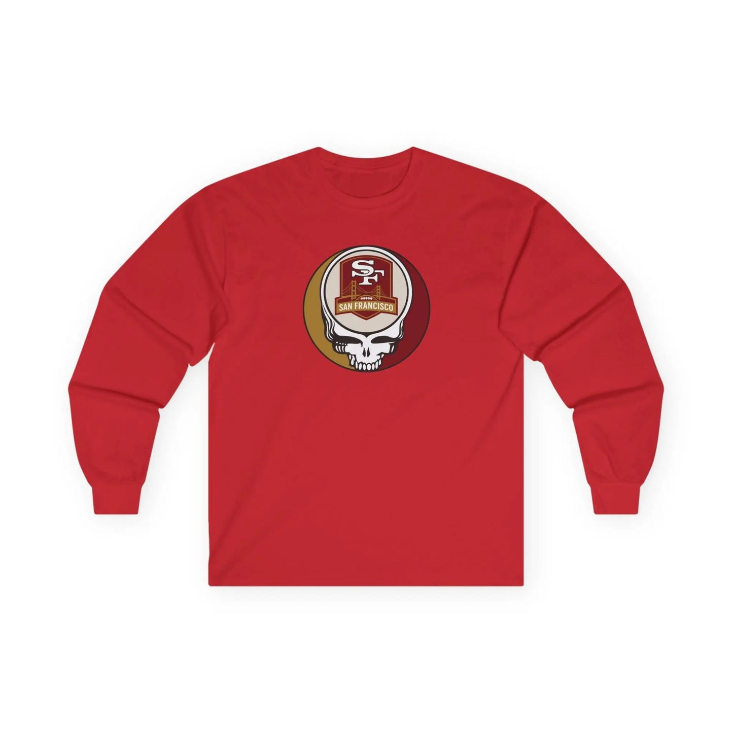 San Francisco 49ers Stealie Ultra Cotton Long Sleeve Tee The Gridiron Collection