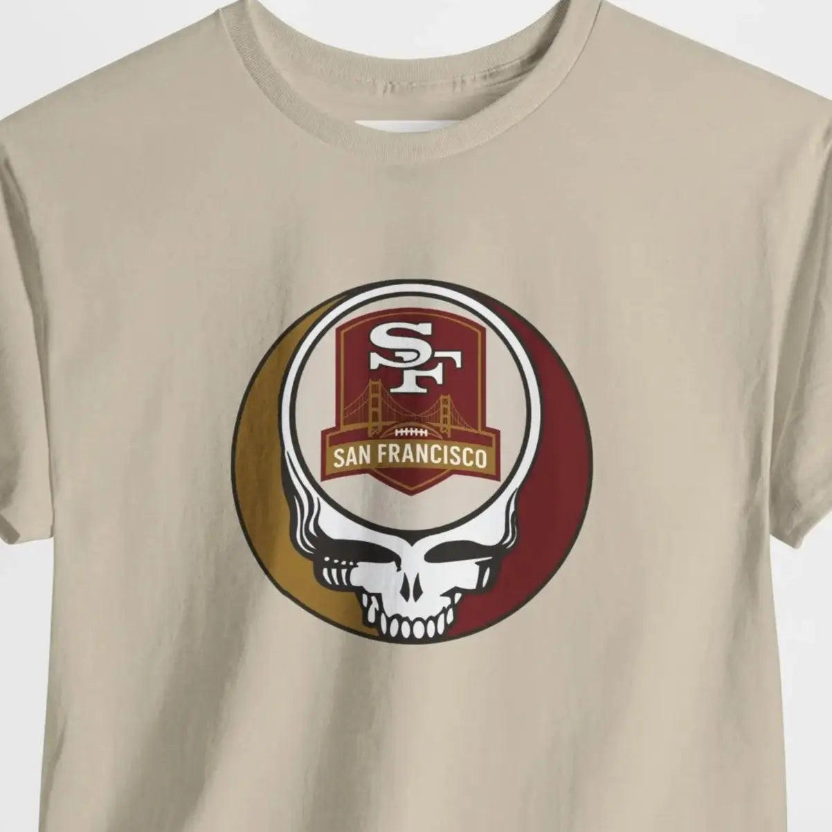 San Francisco 49ers Steal Your Face T-Shirt Grateful Dead NFL