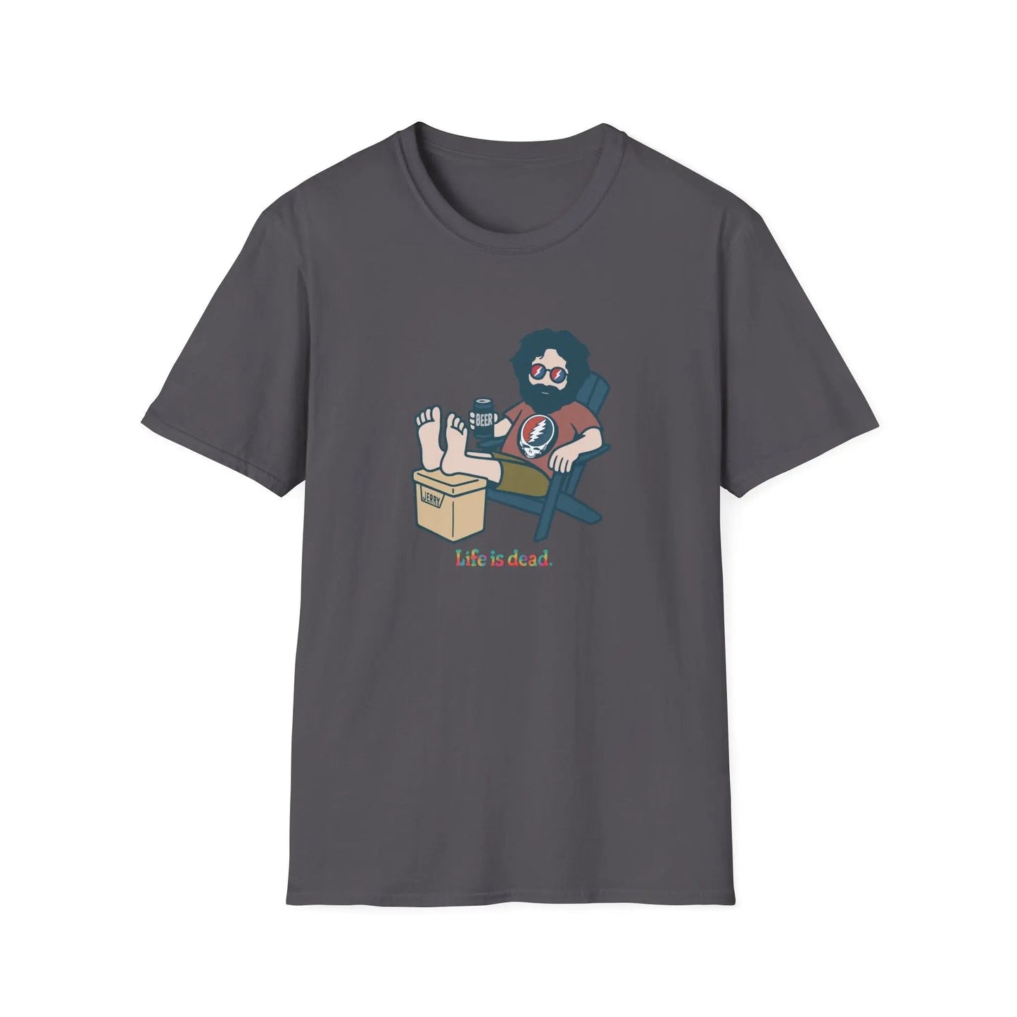 Stay Cool Jerry Life is Dead T-Shirt Grateful Dead