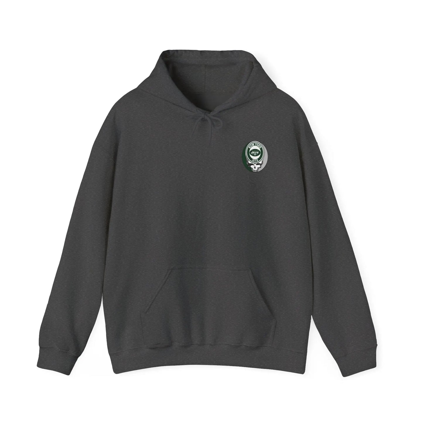 New York Jets Dancing Bear Unisex Hoodie Two-Sided The Gridiron Collection