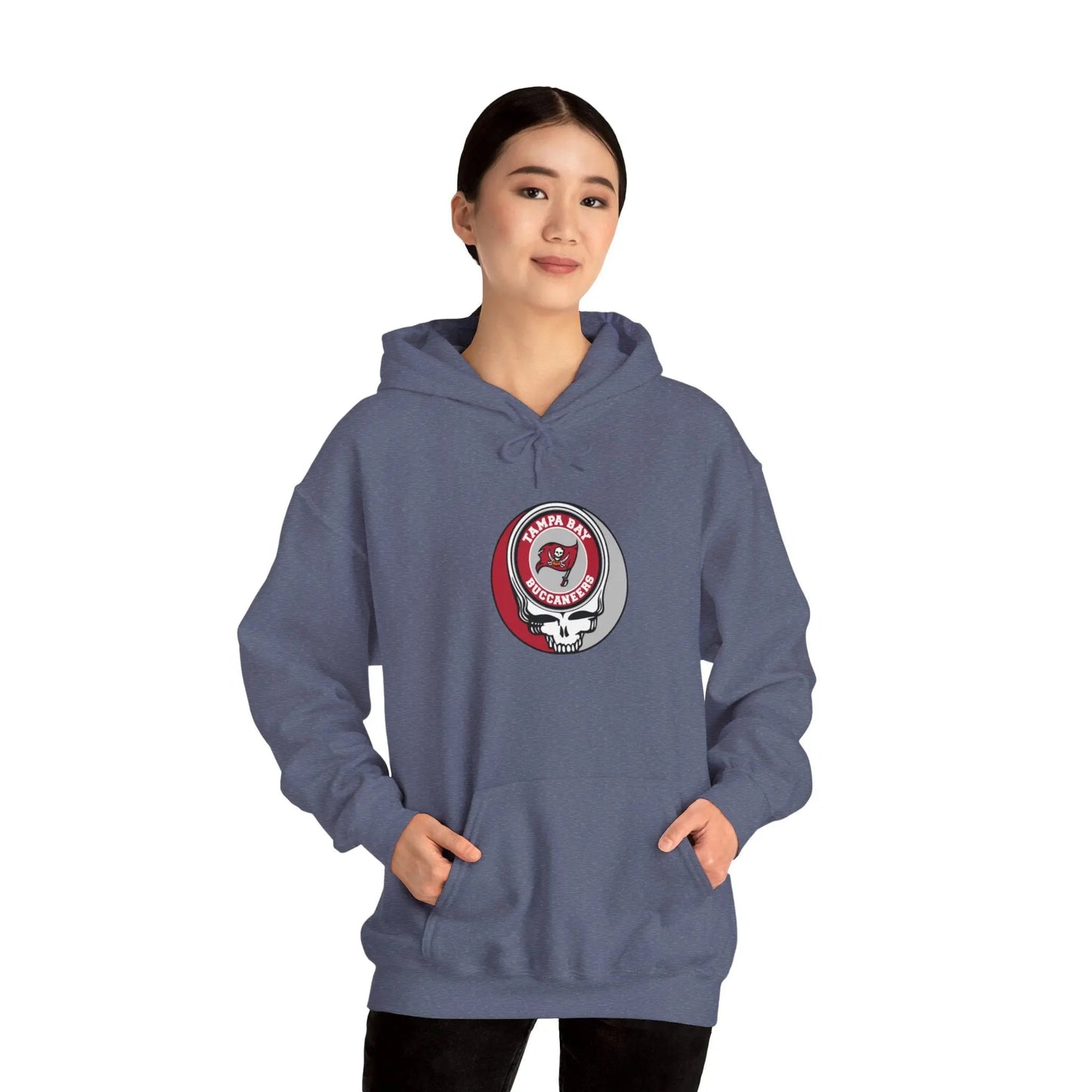 Tampa Bay Bucaneers Grateful Dead Hooded Sweatshirt The Gridiron Collection