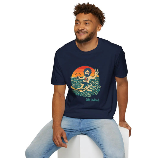 Life is Dead Jerry's Ridin' The Wake T-Shirt Grateful Dead