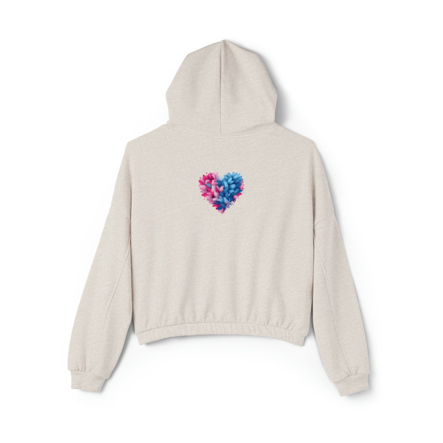 Valentine's best Gift, Women's Cinched Bottom Hoodie