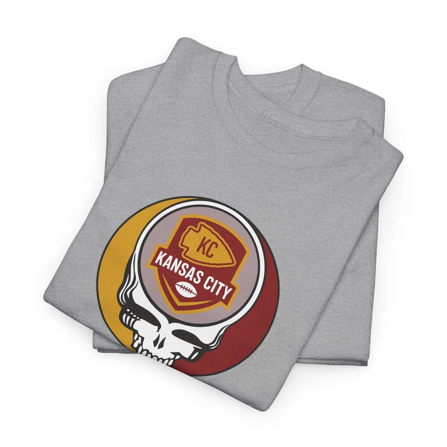 Kansas City Chiefs Stealie Unisex T-Shirt The Gridiron Collection NFL