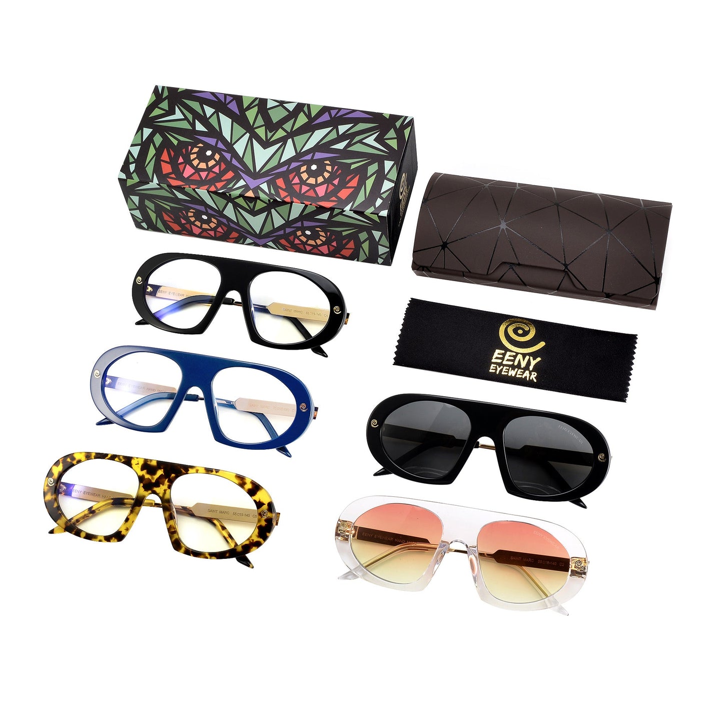 SAINT MARC Optical Ready Frame Sunglasses with Blue Light Protection by EENY EYEWEAR