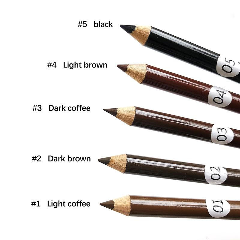 High Precision Eye Brow Pencil with Sharpener Waterproof Eyebrow Pencil EpiLynx