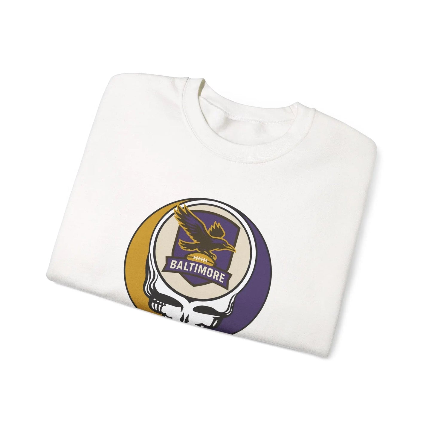 Grateful Dead Stealie Crewneck Sweatshirt Heavy Blend Unisex Gildan