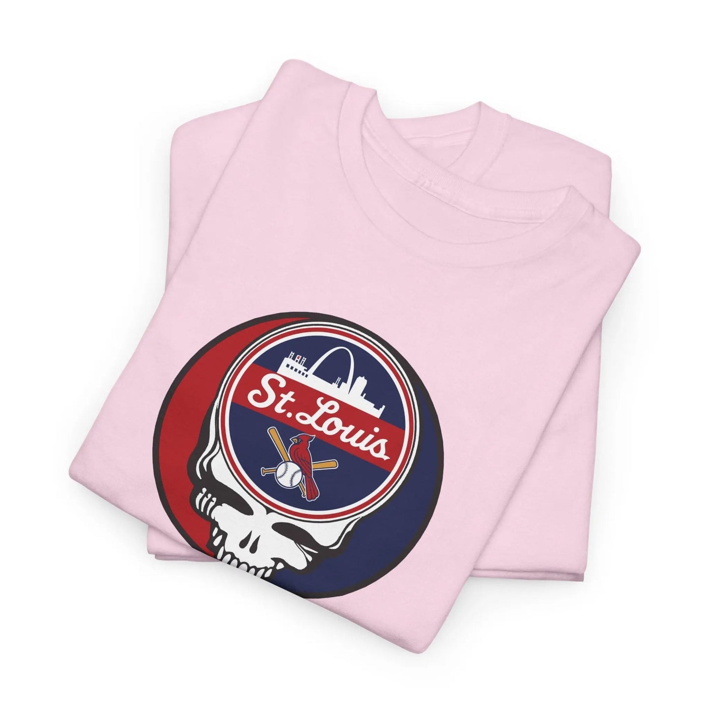 St. Louis Cardinals Steal Your Face T-Shirt Baseball Edition The Ballpark Collection