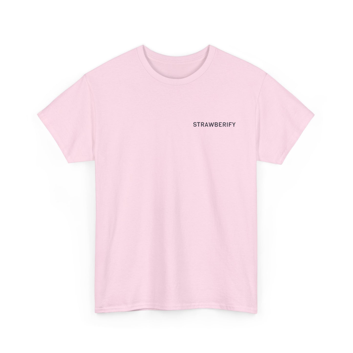 Strawberify Unisex Heavy Cotton Tee - Comfy & Trendy Summer Style