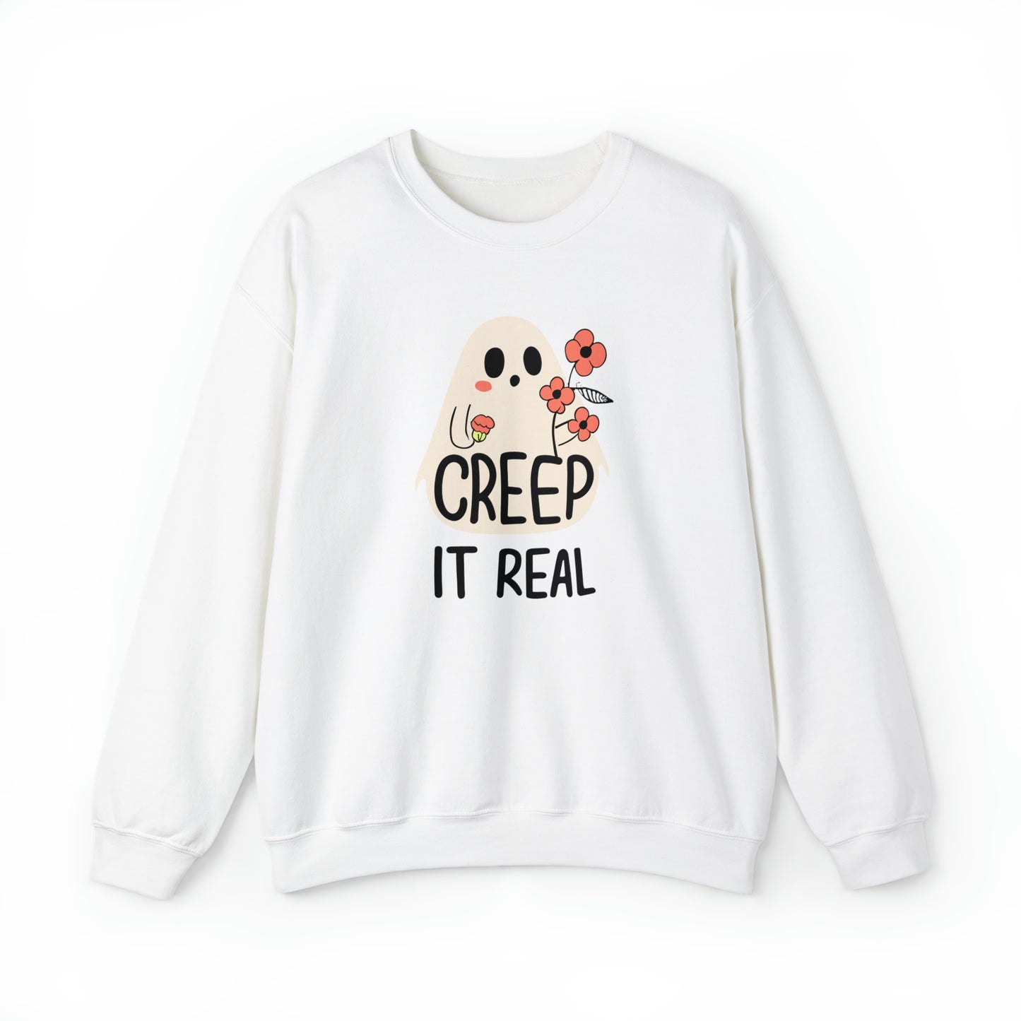Creep It Real Spooky Sweatshirt, Spooky Season Halloween Sweatshirt, Halloween Costume, Spooky Sweatshirt, Halloween Gifts