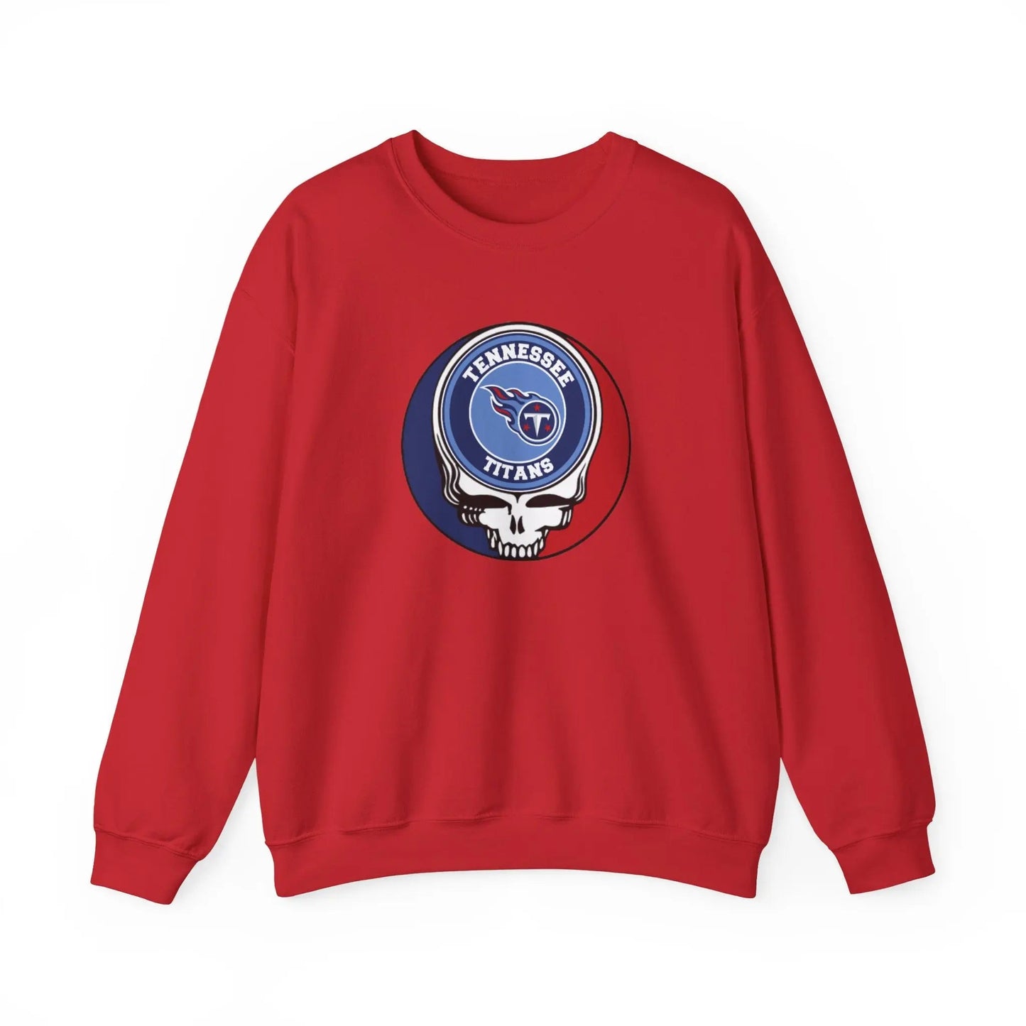 Gridiron Collection Tennessee Titans Grateful Dead Stealie Crewneck Sweatshirt