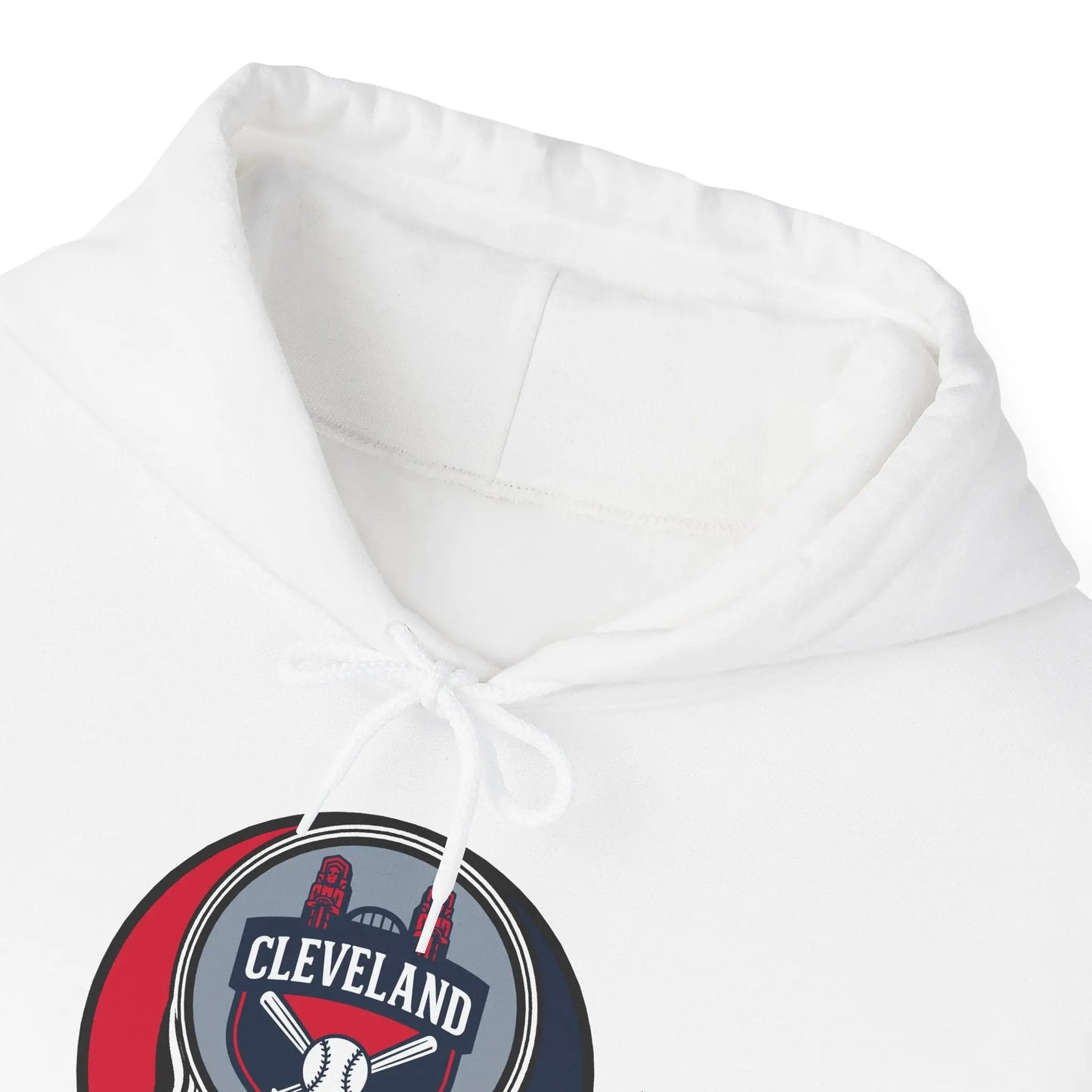 Grateful Dead Unisex Heavy Blend Hoodie Cleveland Baseball Edition The Ballpark Collection