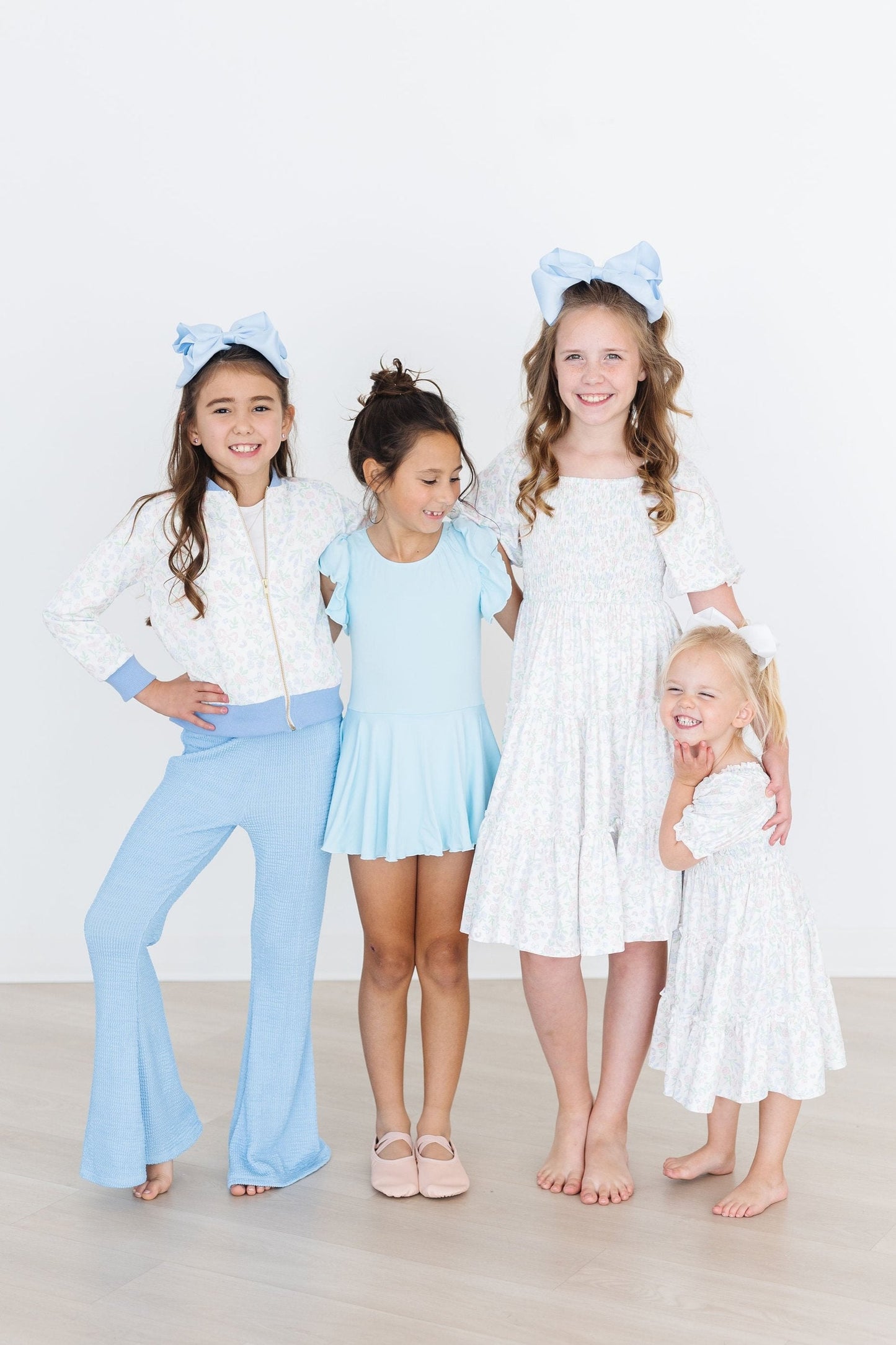 Bluebird Short Sleeve Twirl Leotard Mila & Rose