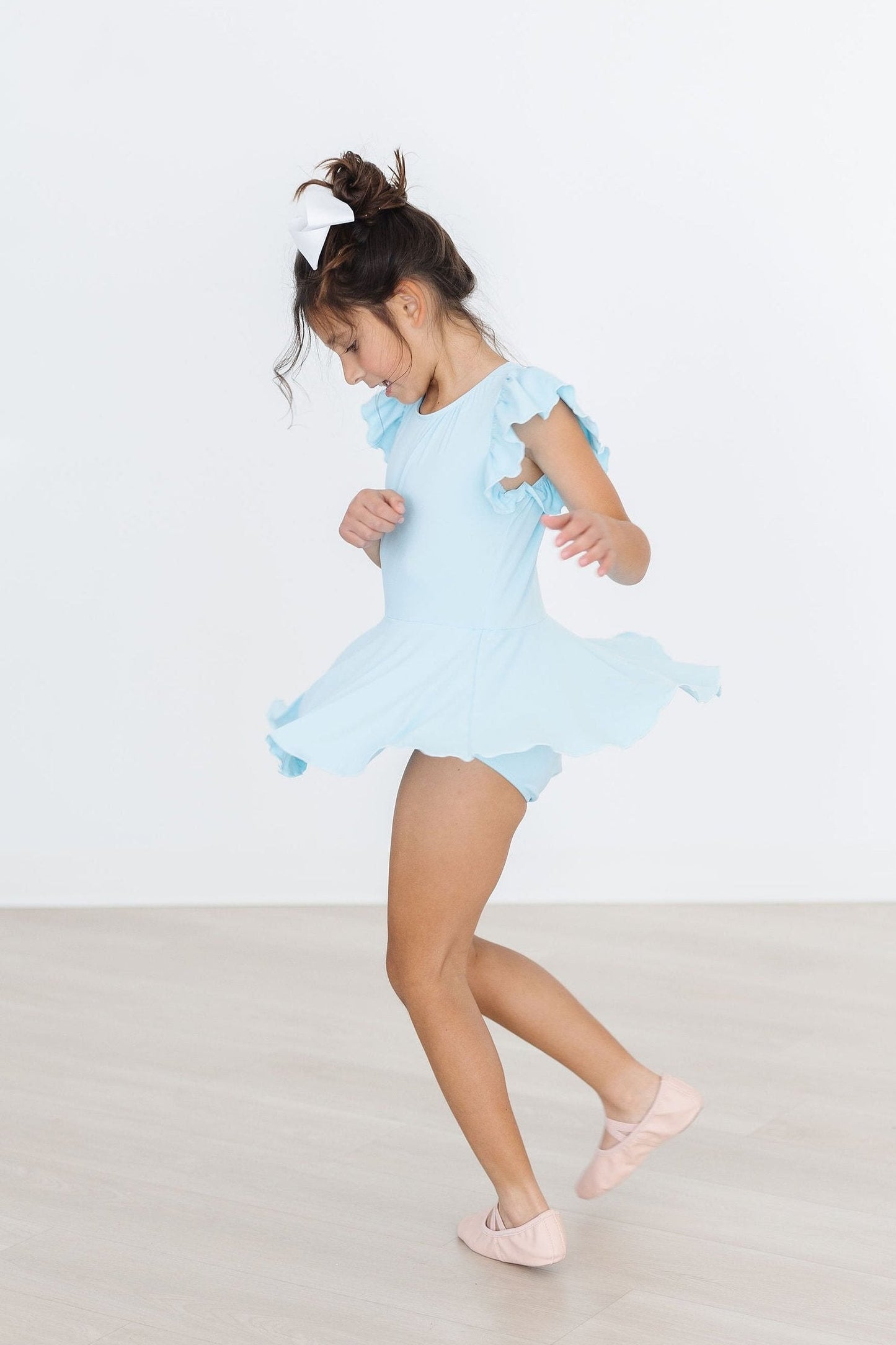 Bluebird Short Sleeve Twirl Leotard Mila & Rose