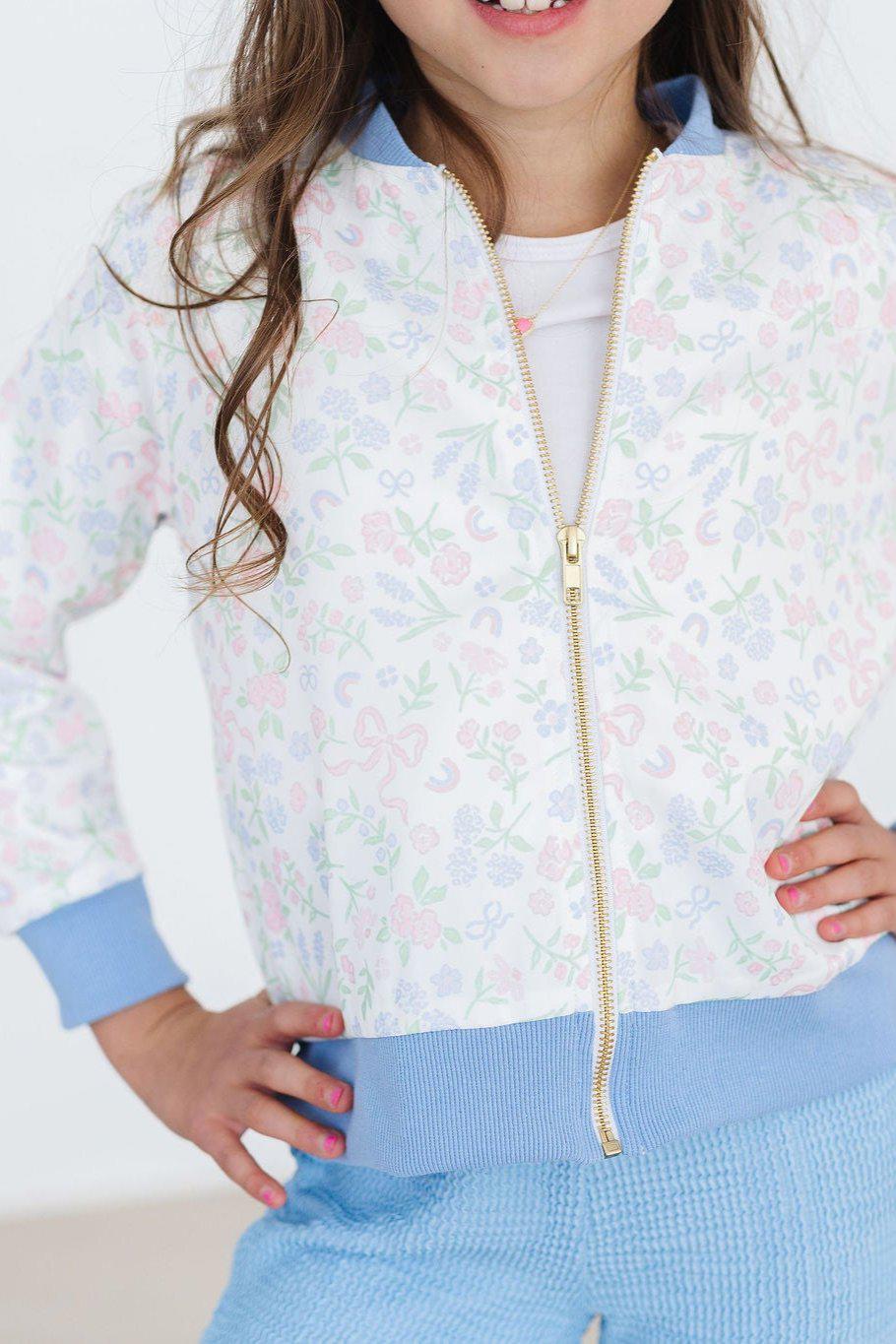 Satin Lightweight Jacket Cloud 9