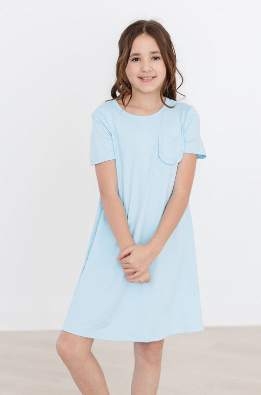 Bluebird Casual T-Shirt Dress Mila & Rose