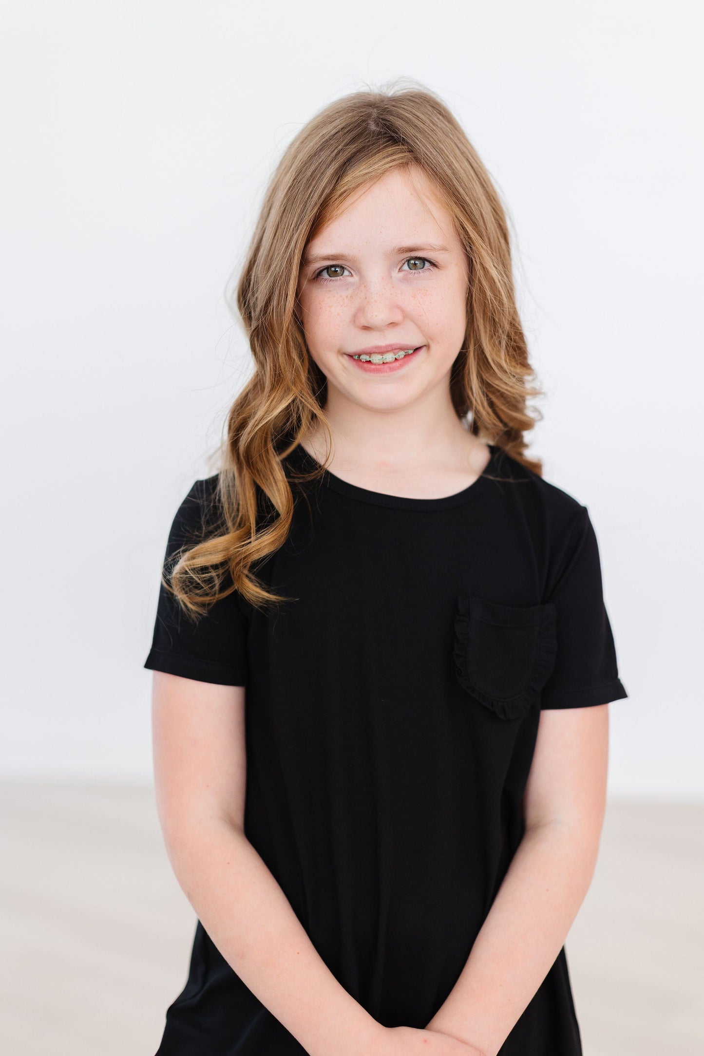 Black T-Shirt Dress Casual Girly Dress