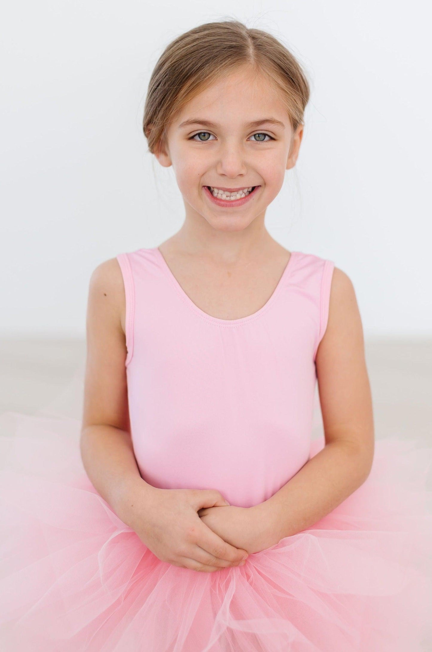 Bubblegum Pink Tank Key Attribute Tutu Leotard Mila & Rose