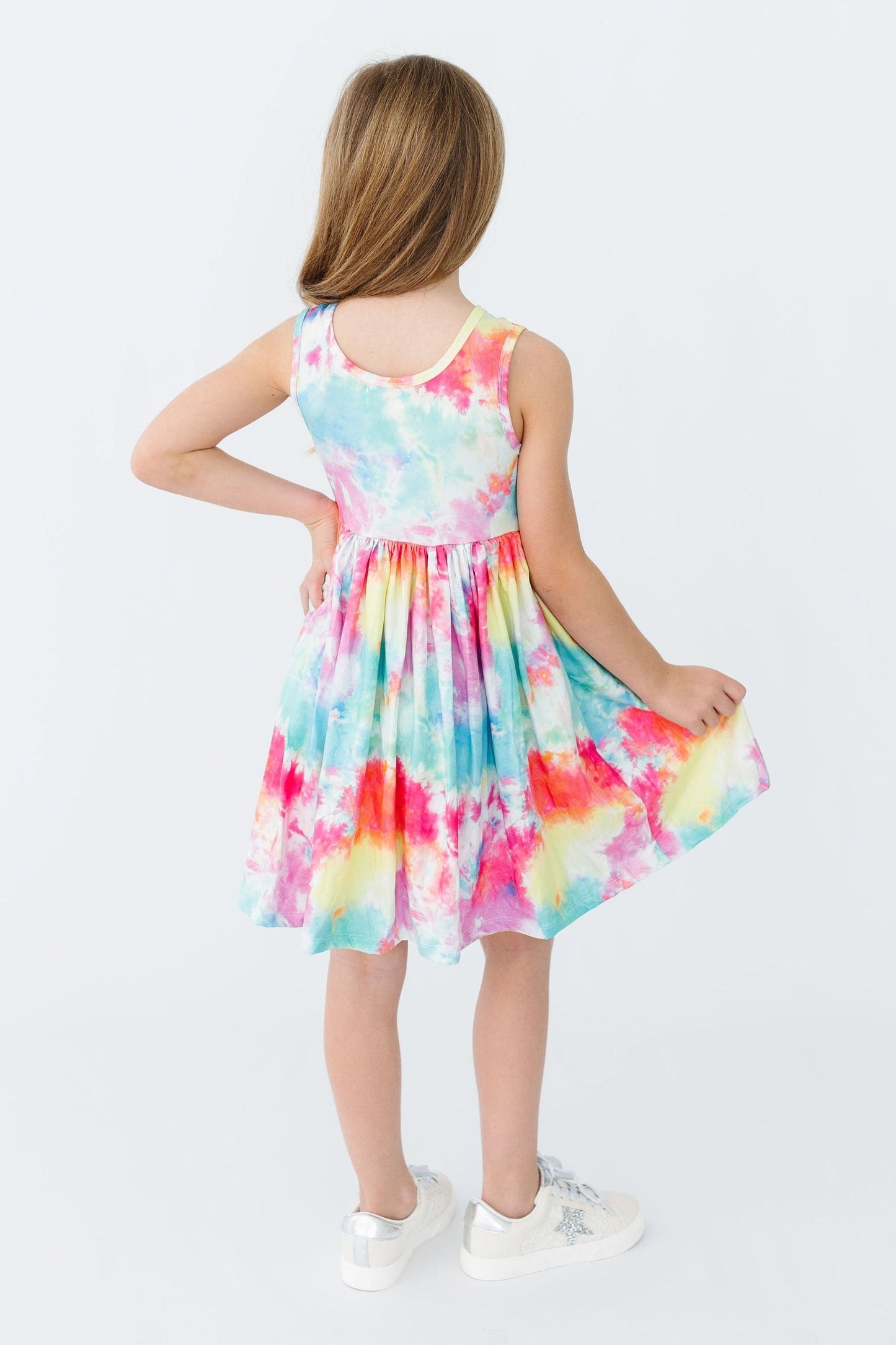Far Out Twirly Tank Dress Mila & Rose