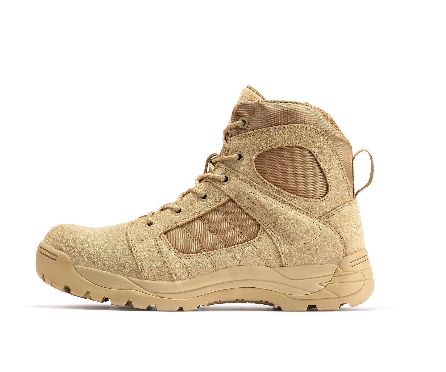 Botas Pro Sand 6 inch Side Zipper Rubber Sole Tactical Boots BMP110