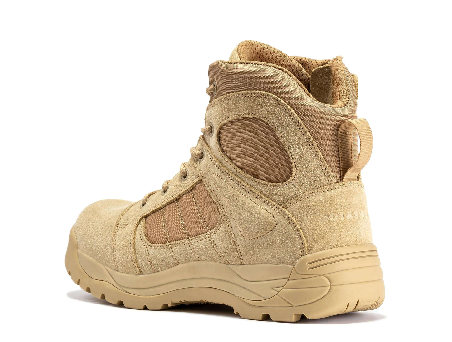 Botas Pro Sand 6 inch Side Zipper Rubber Sole Tactical Boots BMP110