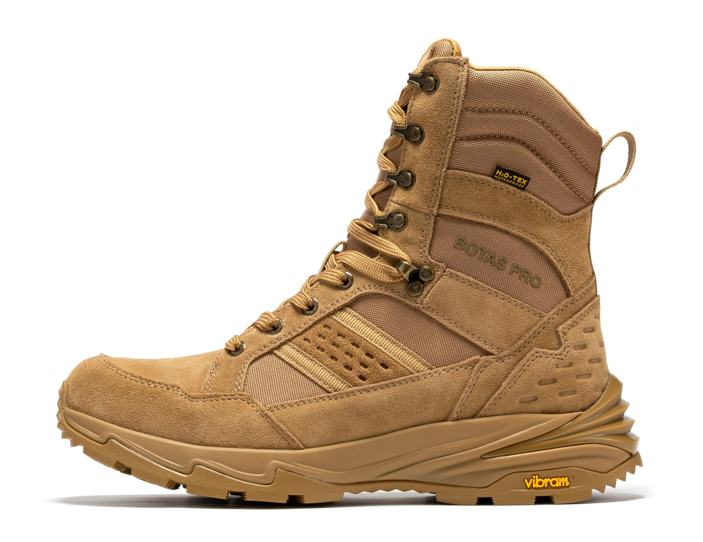 Waterproof VIBRAM Traction Lug Outsole 8 Inch Tactical Boots Botas Pro