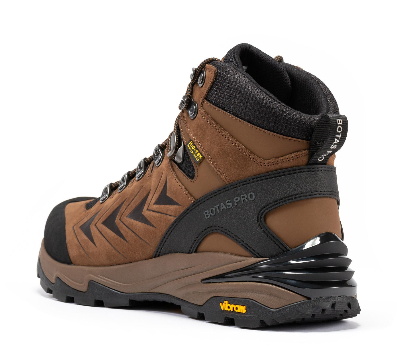 Waterproof 6 Inch Hiking Boots with VIBRAM® Traction Lug Outsole Botas Pro BP22121