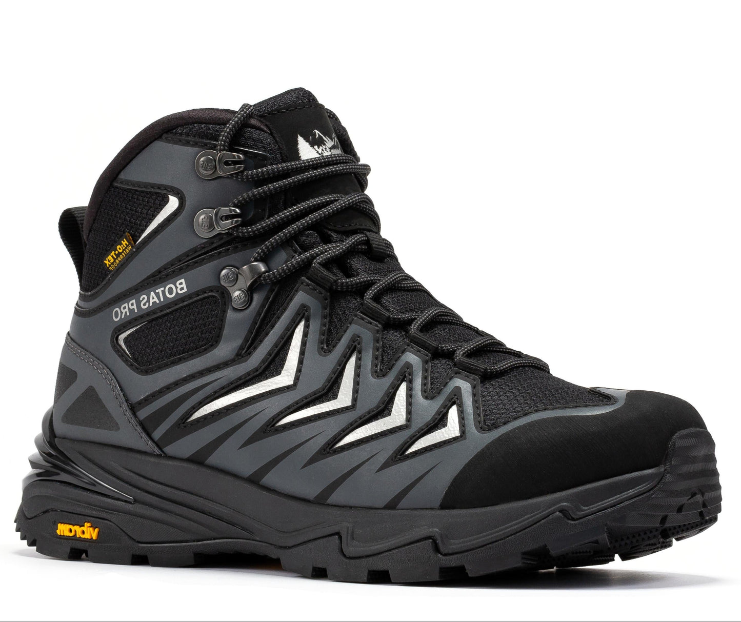 Waterproof 6 Inch Hiking Boots Botas Pro Metallic with VIBRAM® Outsole BP22110