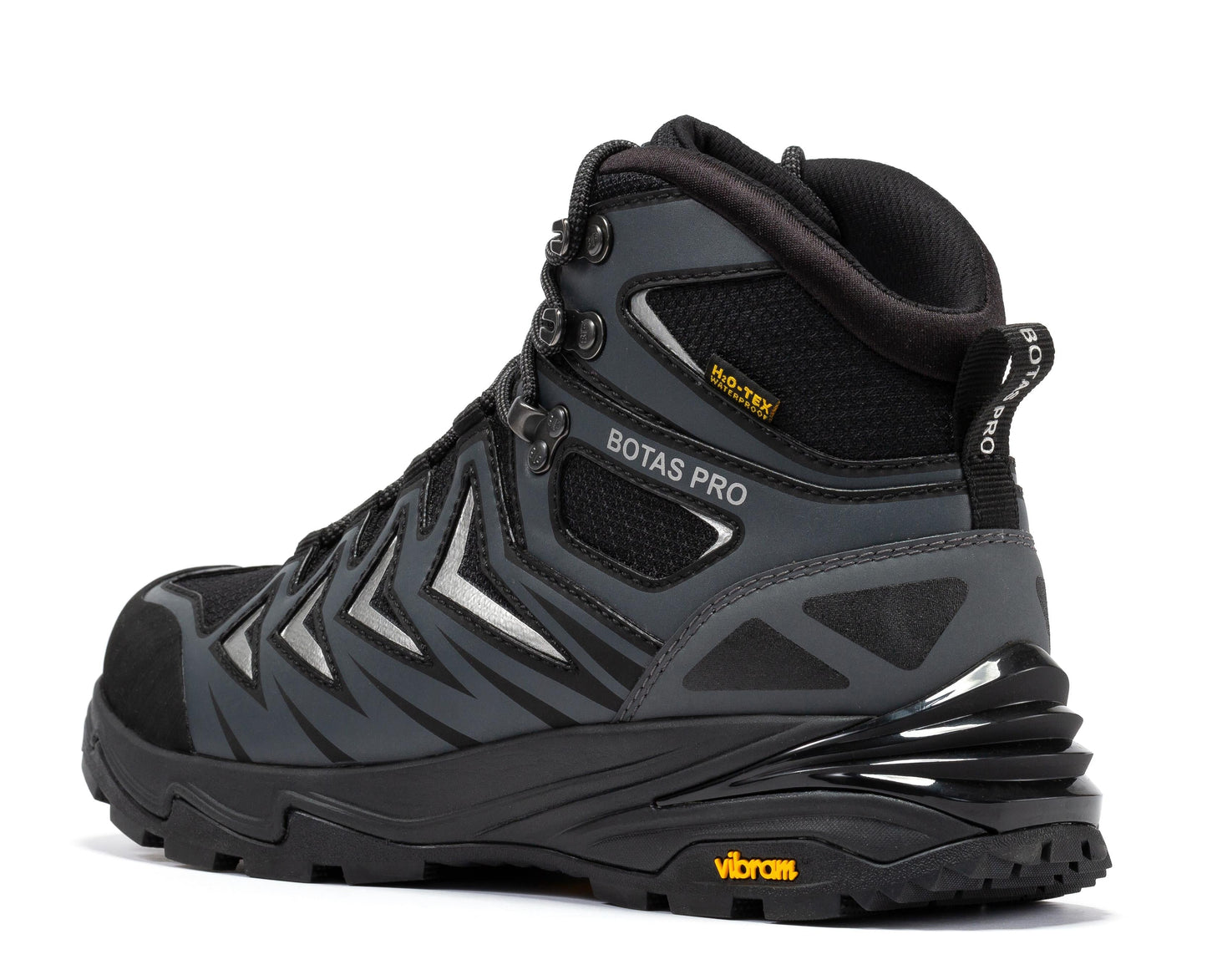 Waterproof 6 Inch Hiking Boots Botas Pro Metallic with VIBRAM® Outsole BP22110