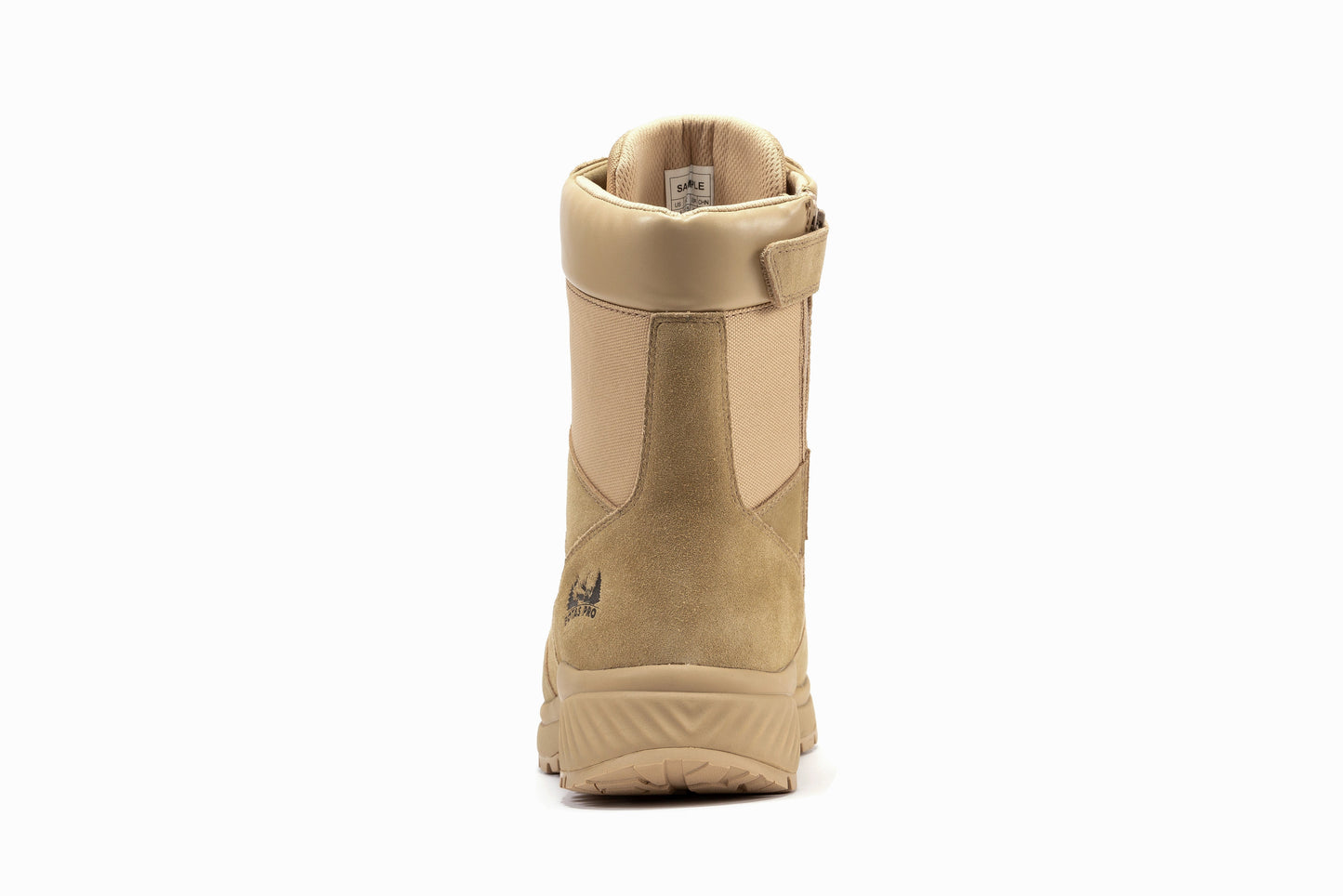 Botas Pro Sand Suede Leather 8 inch Side Zipper Military Tactical Boots BP701
