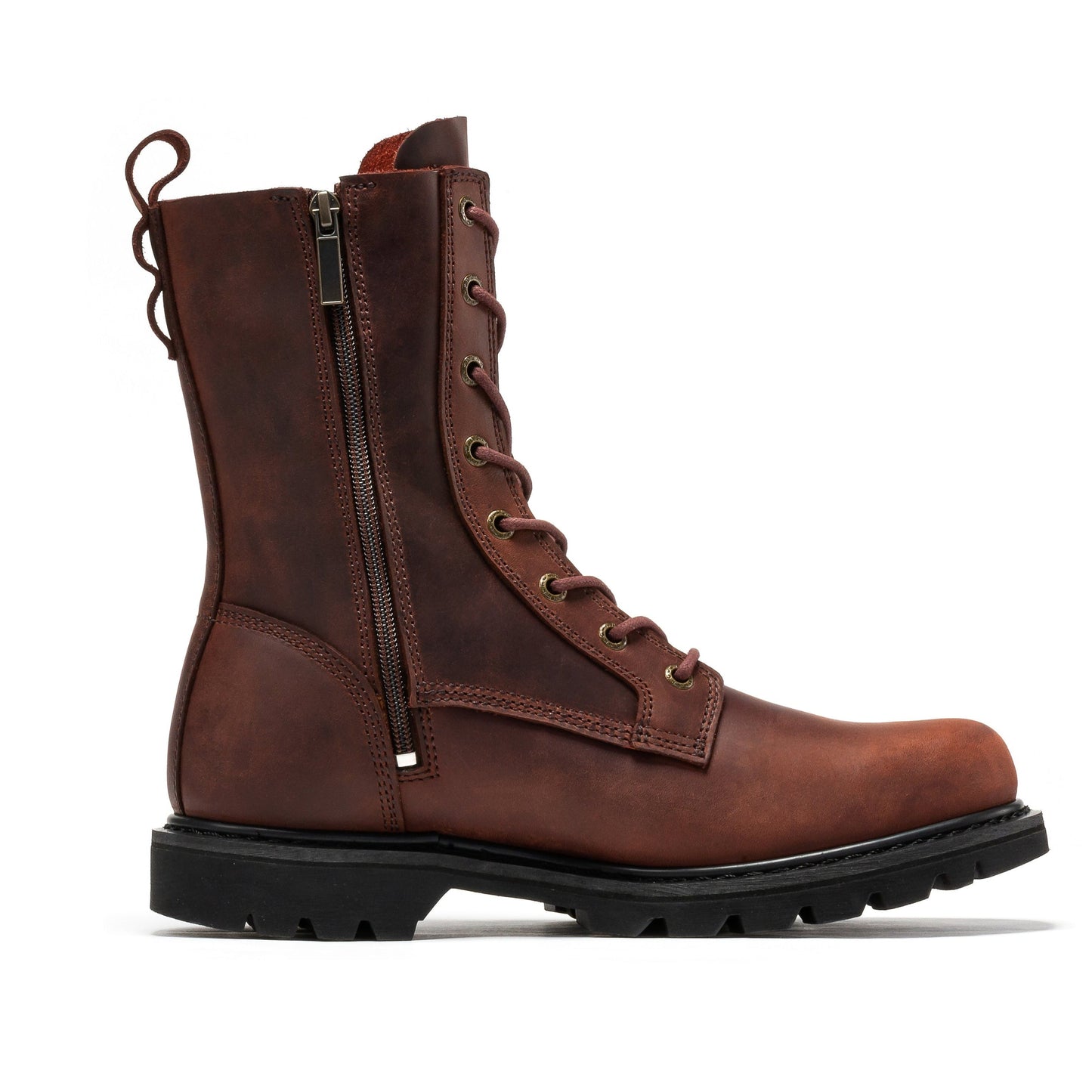 Mantua 8 inch Zip-sided Soft Toe Work Boots ROCKROOSTER