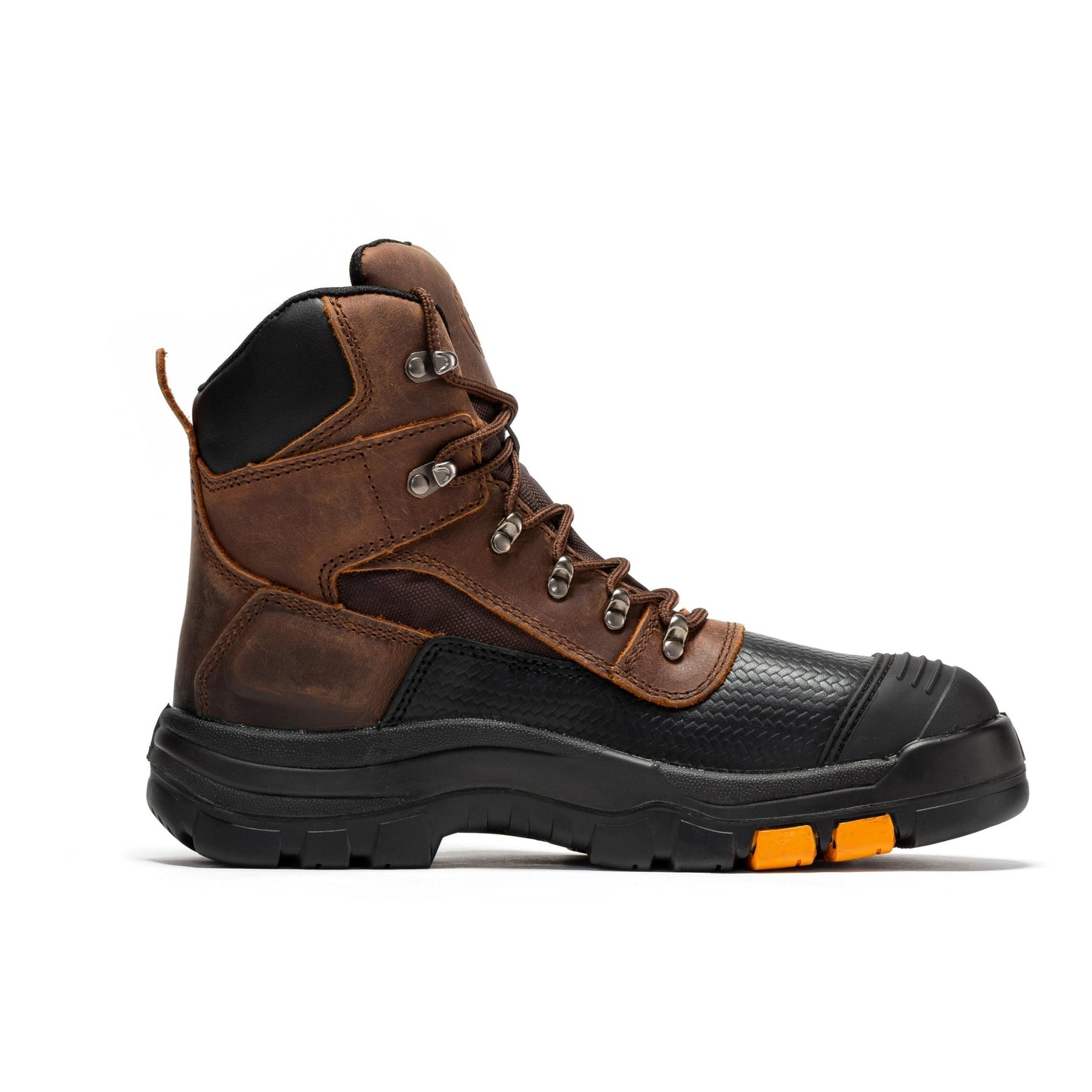 ROCKROOSTER Waterproof Steel Toe Leather Work Boots 6 Inch AK216 Sedona