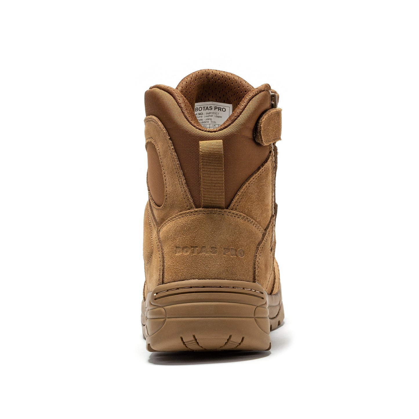 Botas Pro Coyote 6 inch Side Zipper Tactical Boots BMP111CT