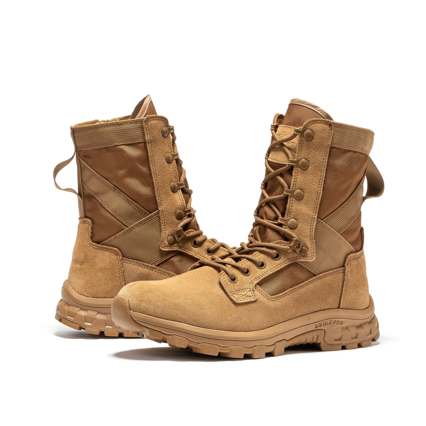 Botas Pro Sand 8 inch Side Zipper Military Tactical Boots BP401