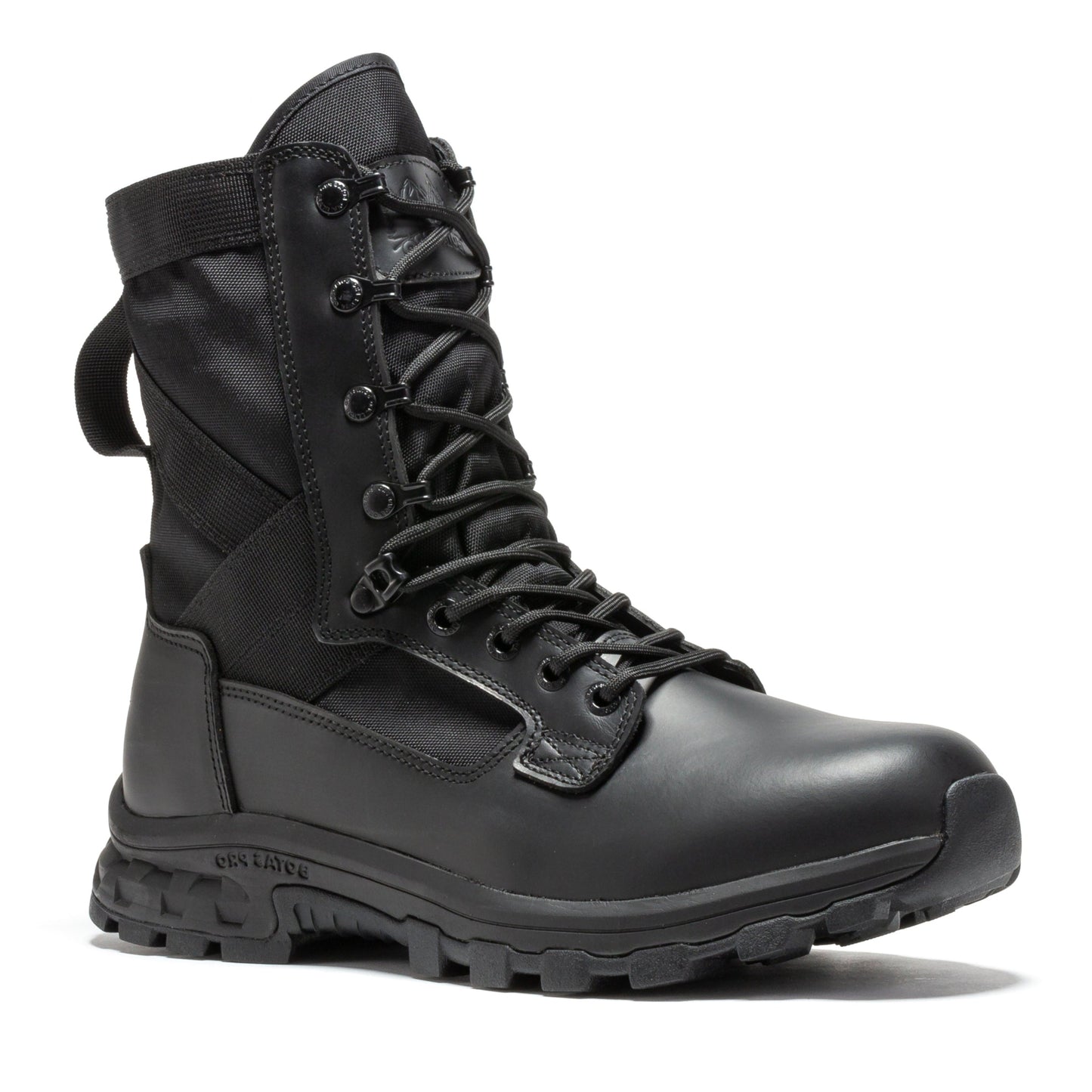 Botas Pro Black 8 inch Side Zipper Military Tactical Boots Rock Rooster