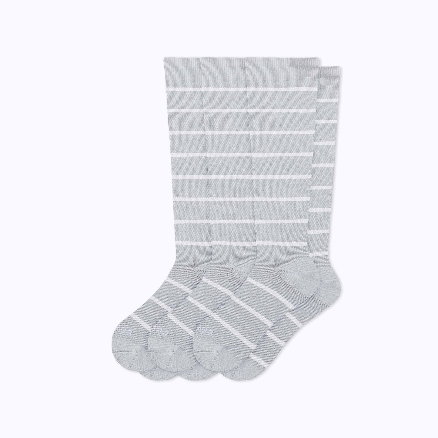 Knee-High Compression Socks 3 Pack Stripes