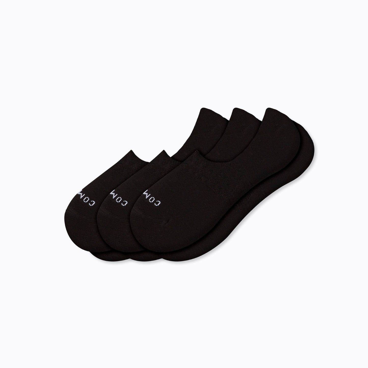 Combed Cotton No Show Socks 3 Pack